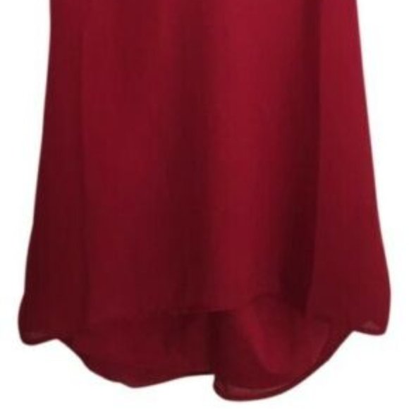 Banana Republic Red Racerback Sleeveless Top Size XS - Picture 2 of 7